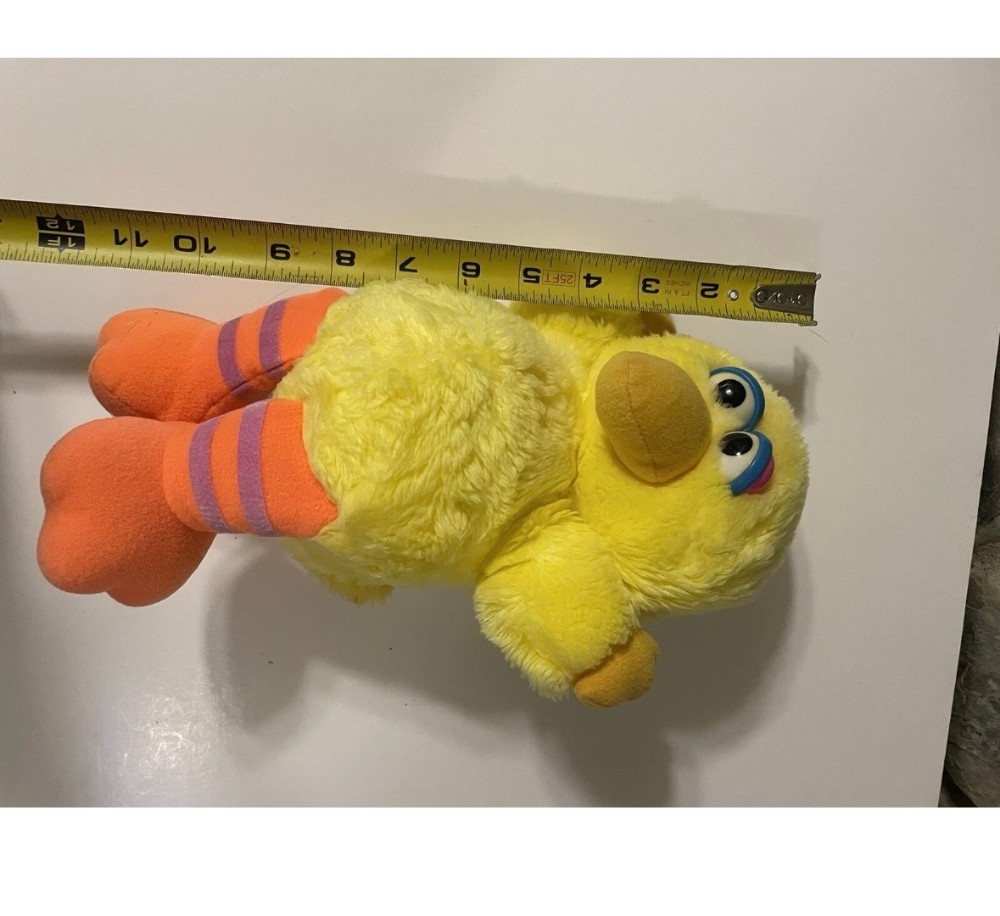 Plush Playskool Sesame Street Big Bird Stuffed Animal Vintage Korea 11