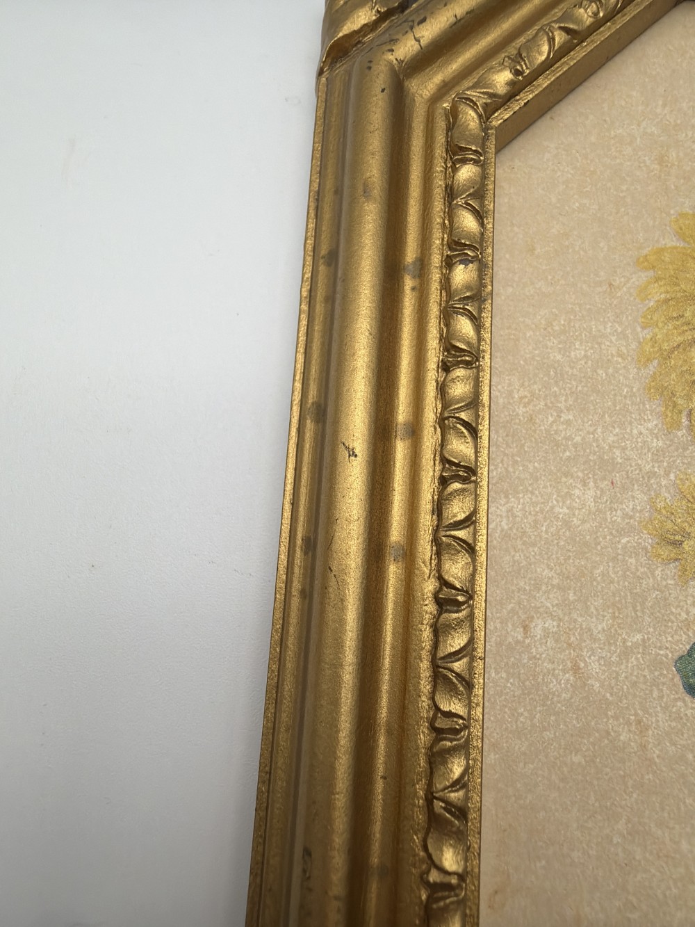 1967 Syroco Floras Gems Floral Plaque