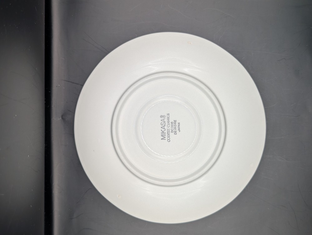 Set/2 vintage Mikasa Country Classics Deirdre saucer