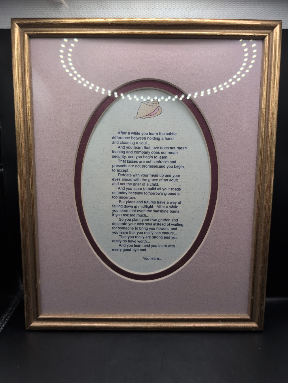 Framed picture 8x10