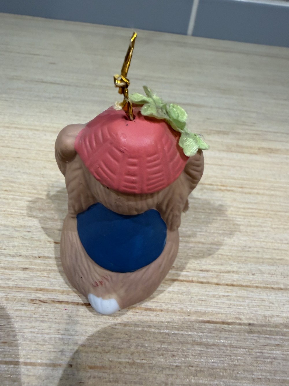 Mouse Christmas Ornament 3”