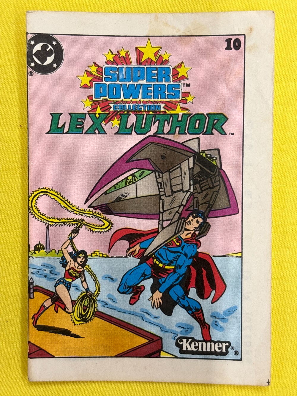 DC 1983 Super Powers Collection Mini Comic Lex Luther #10
