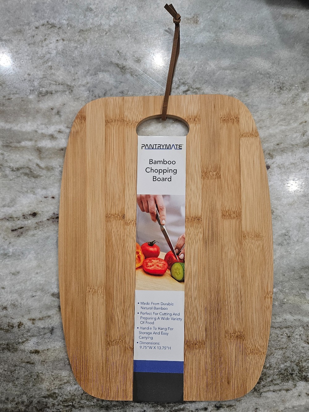 Personalized bamboo cutting board