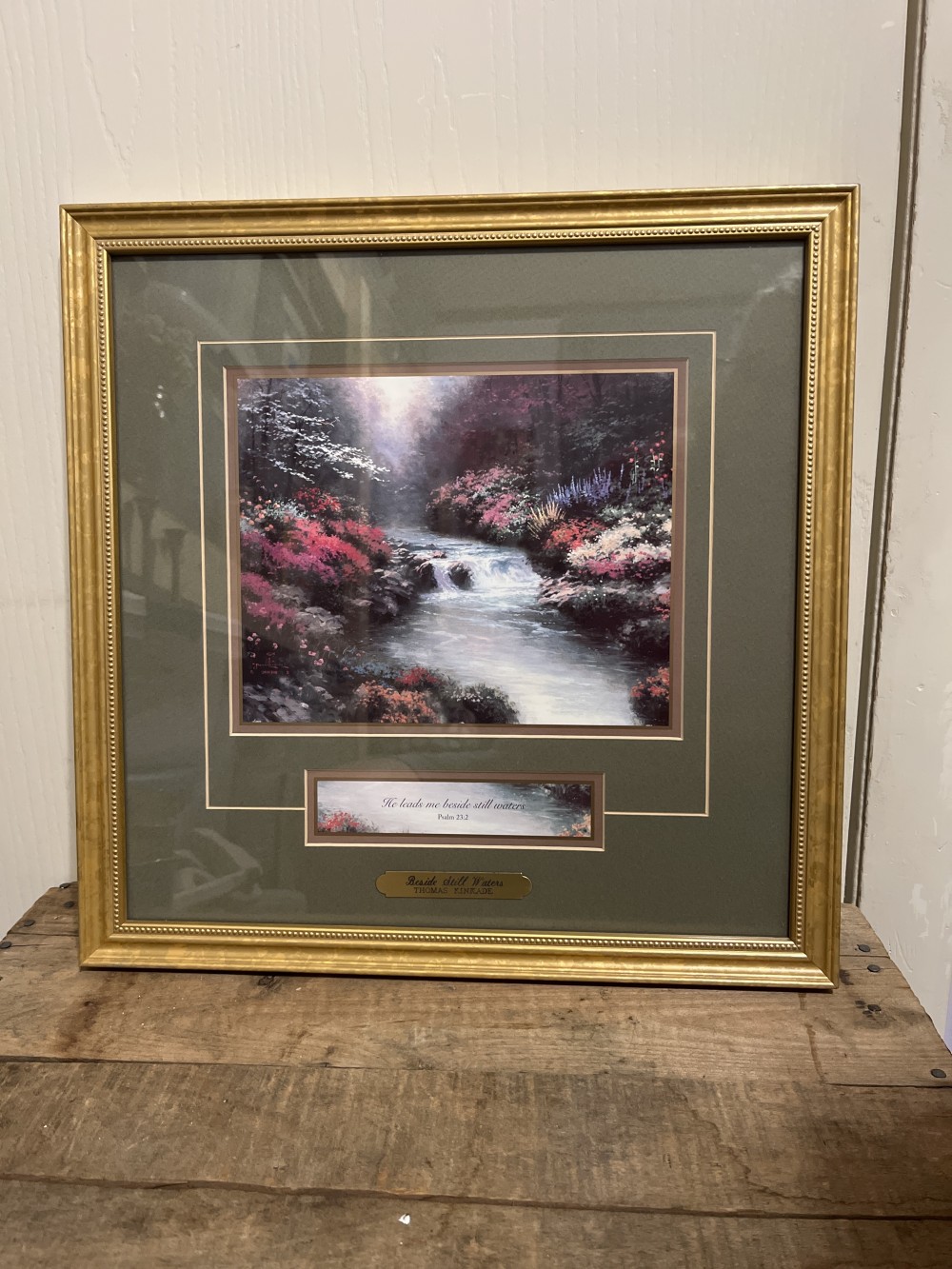 Thomas Kincaid “Beside Still Waters”