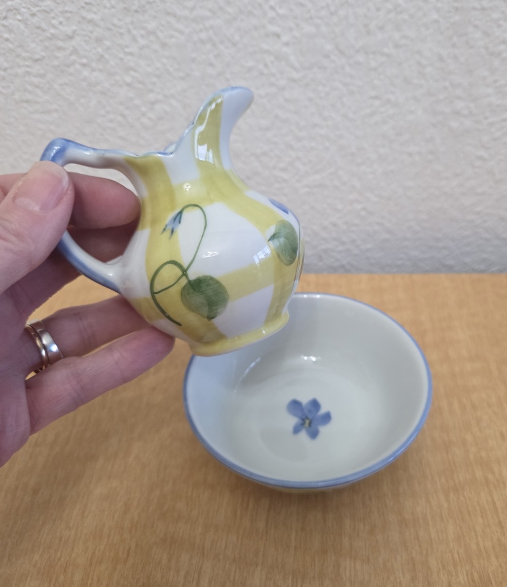 VTG Andrea by Sadek Mini Pitcher & Washbasin