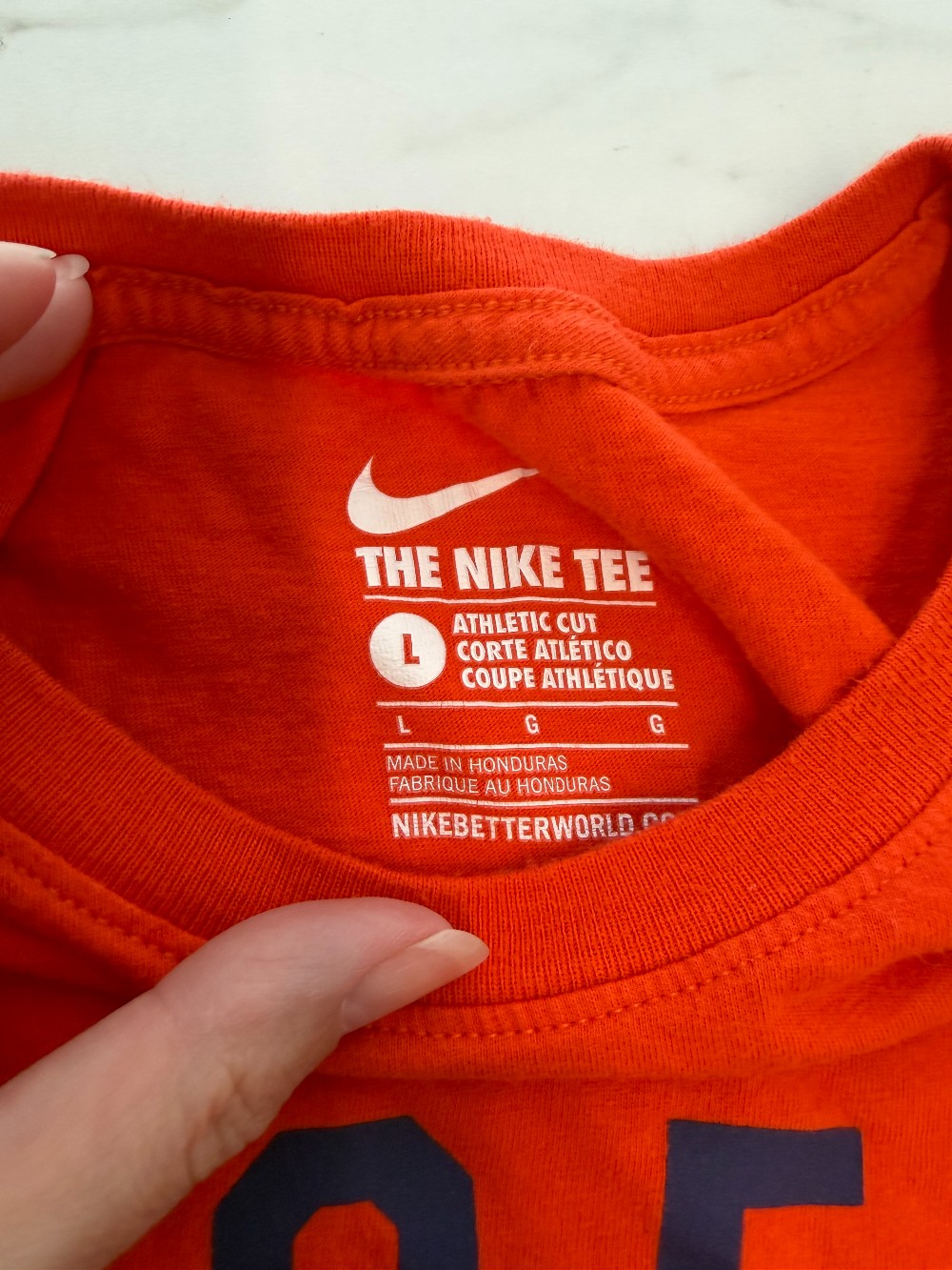 Clemson Tiger Large Nike t-shirt