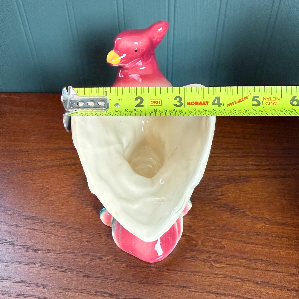 Vintage Mid Century Ceramic Bird Planter