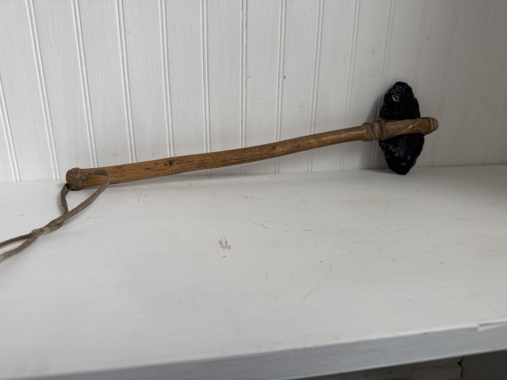 NATIVE AMERICAN STONE AXE
