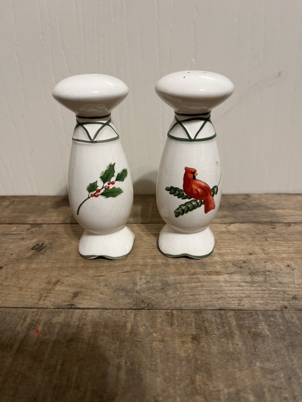 Vtg Russ Natures Whisper S&P set