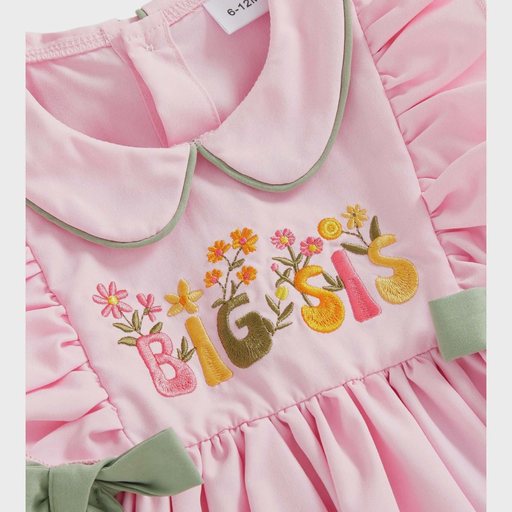 Big Sis Flutter Dress