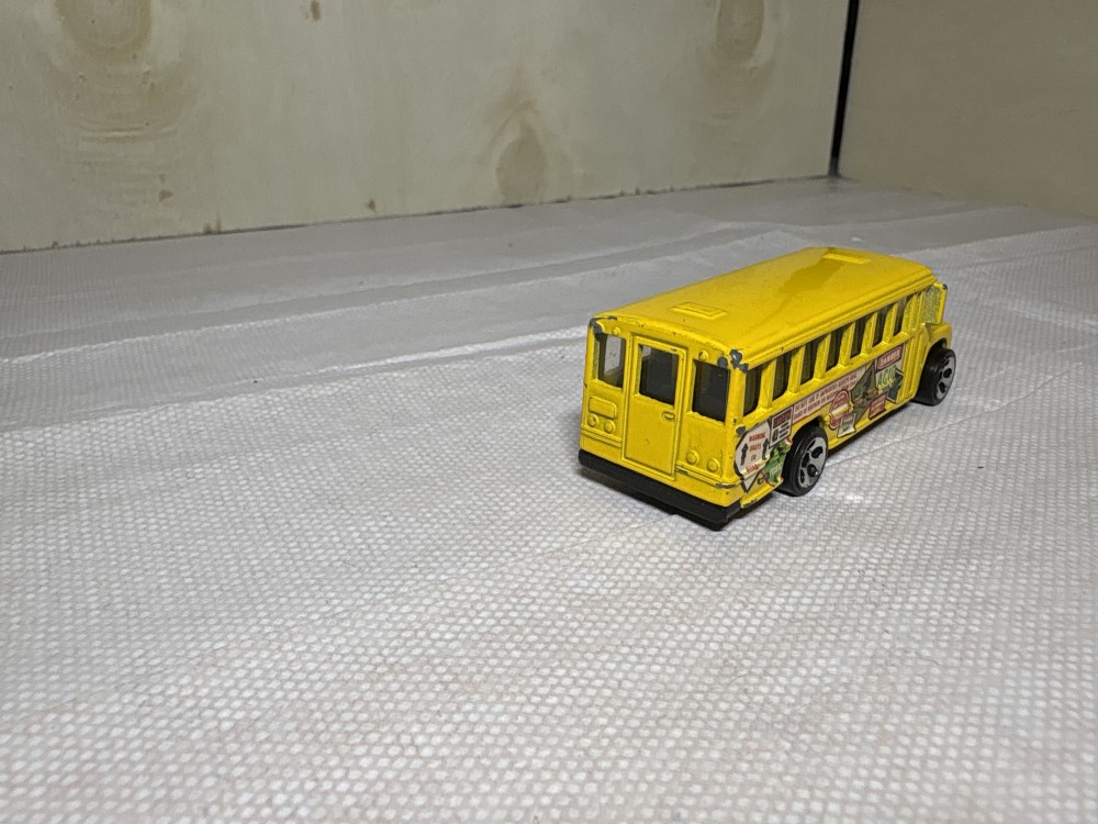 Hot Wheels 1988 School Bus Danger Acid Rock - Pre Owned As Is
