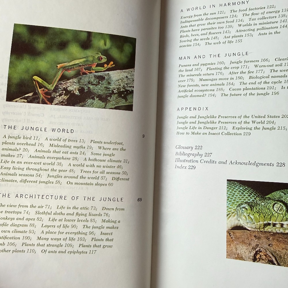The Life of the Jungle Green Hardcover Book Paul Richards 1970