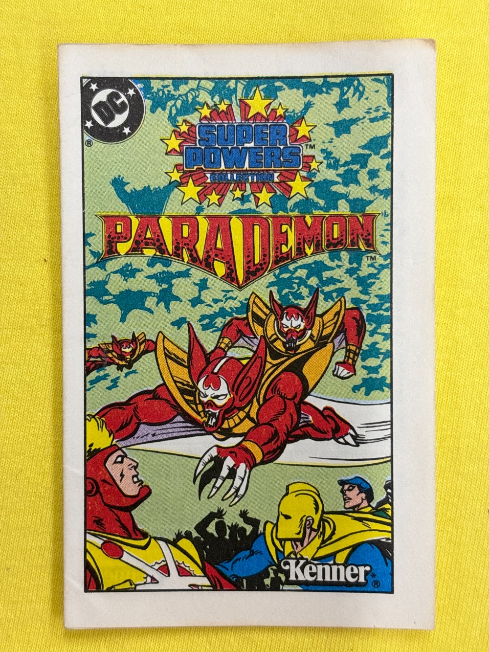 DC 1984 Super Powers Collection Mini Comic Parademon Kenner