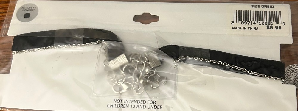 Black Velvet Choker - Full Tilt