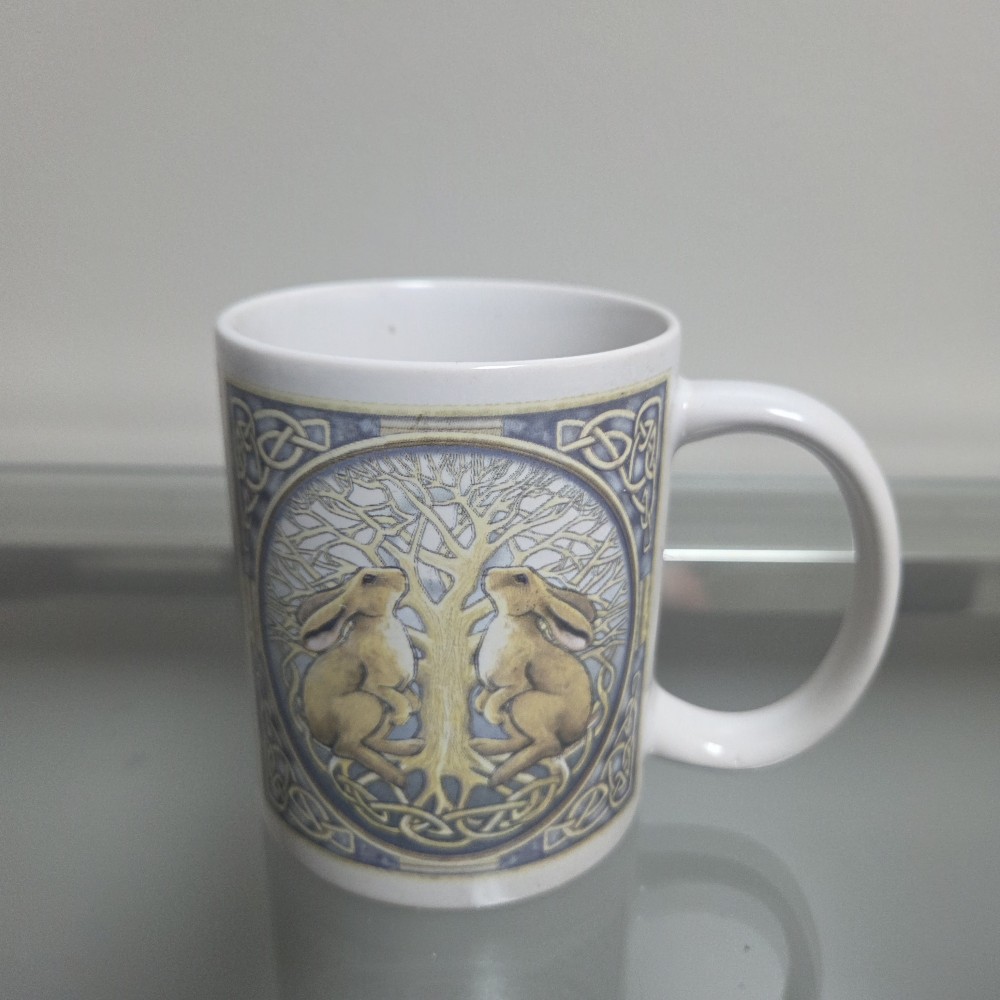 VTG Lisa Parker Tree of Life Hare Mug