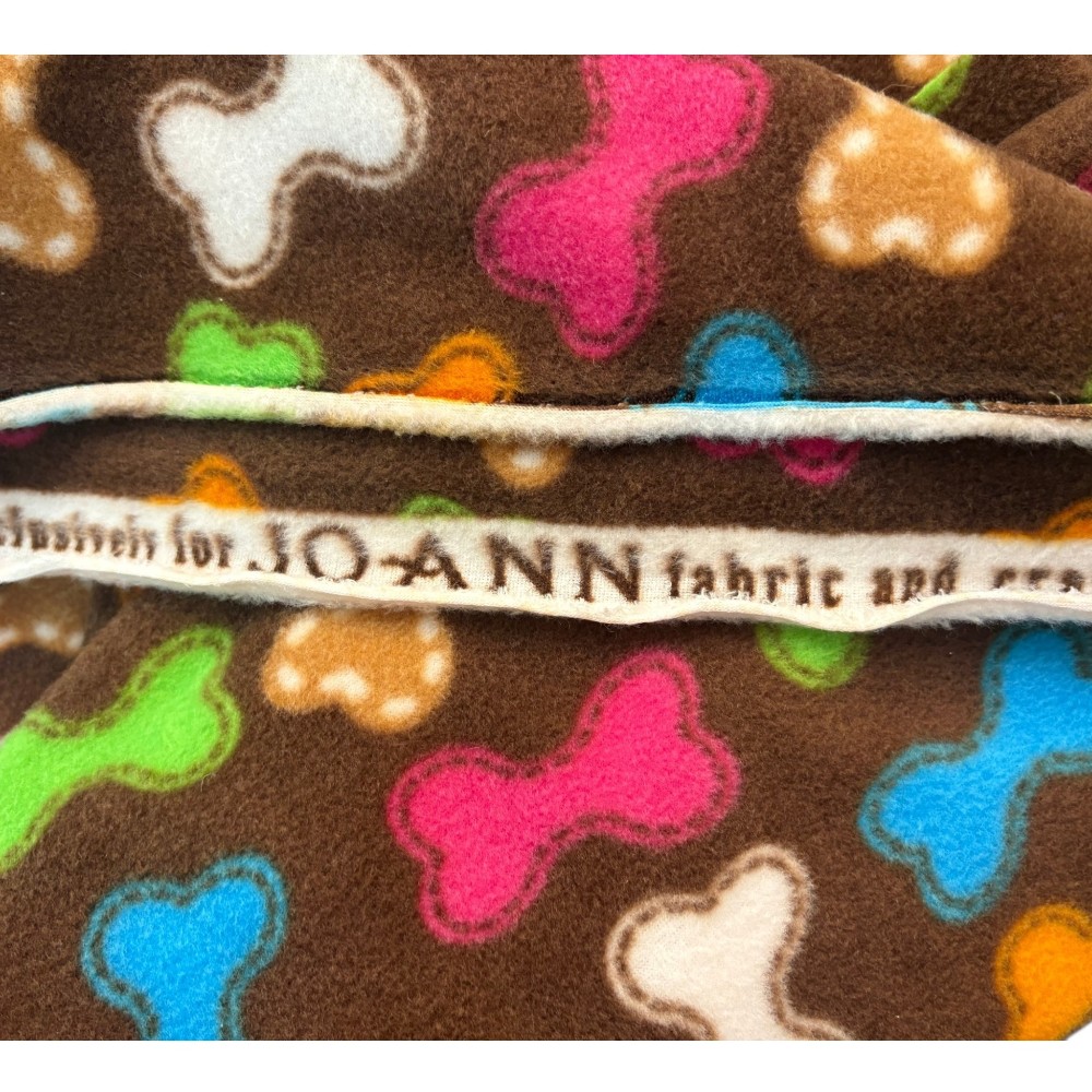 Colorful Dog Bones Antipill Fleece by Jo-Ann Fabrics