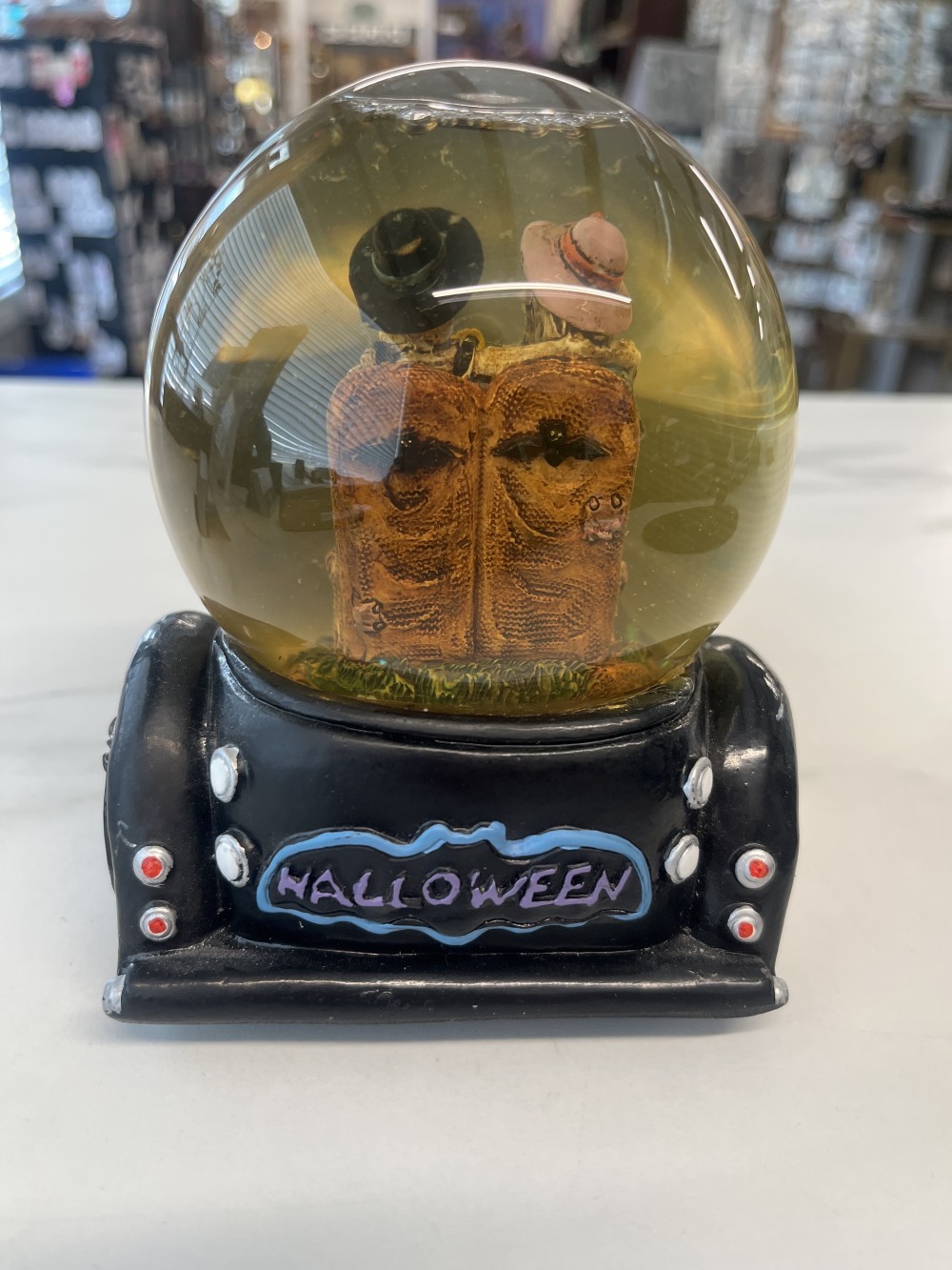 Moonlight Manor musical snow globe