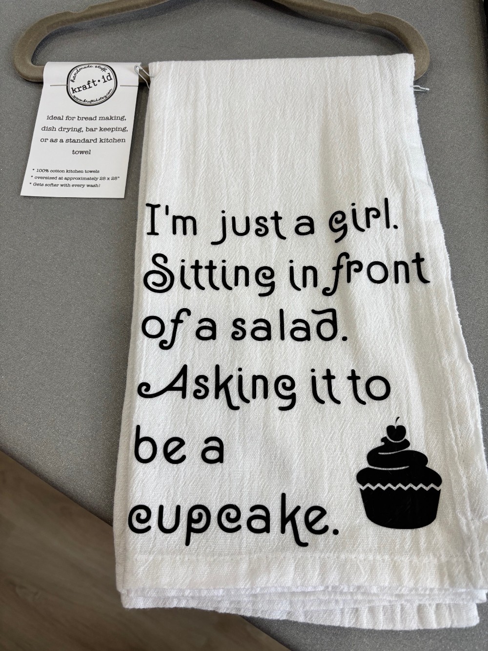 Quirky Hand Towel: K11