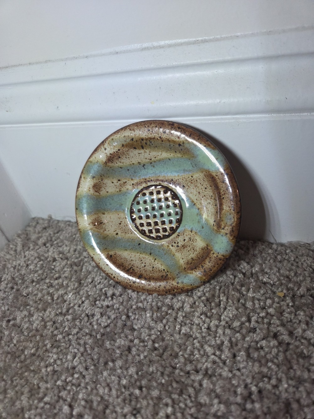 Ocean Fire Pottery Garlic/Ginger Grater