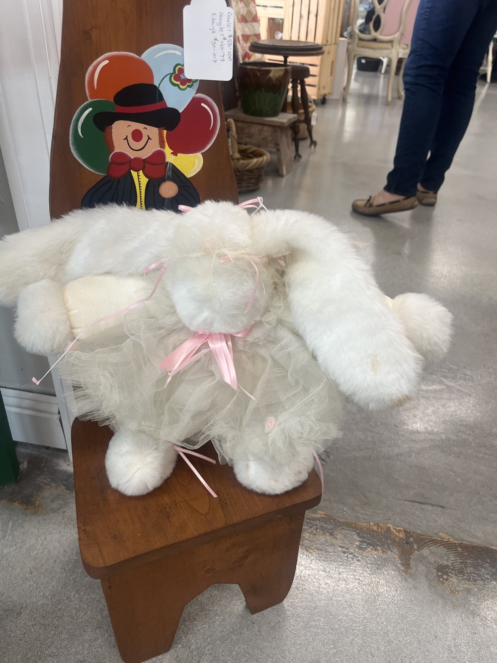 Vtg Ballerina Bunny by the Bay