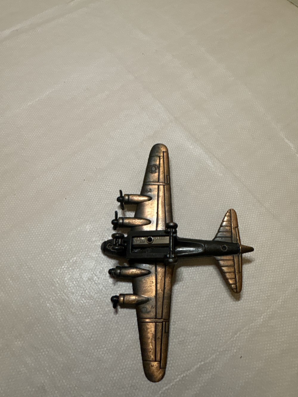 Boeing B 17 Bomber Copper Pencil Sharpener
