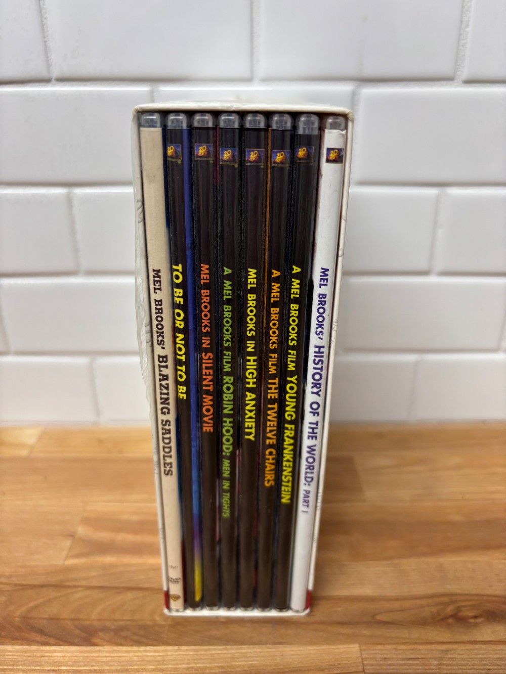 DVD Movie Mel Brooks Collection 8-Film Box Set Blazing Saddles Young Frankenstein Robin Hood