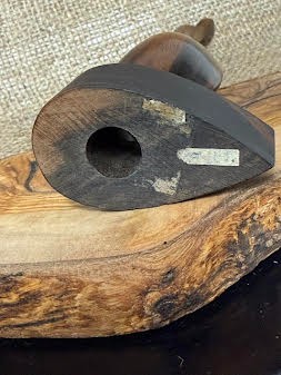 MCM Teak Wood Carved Bird