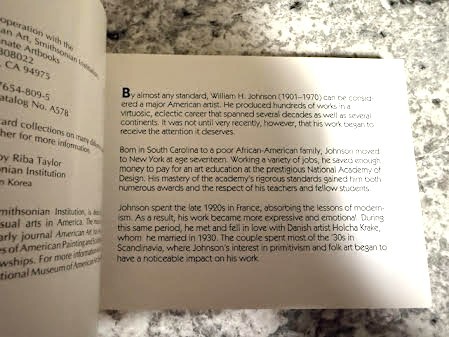 William Johnson Postcard Book 1991