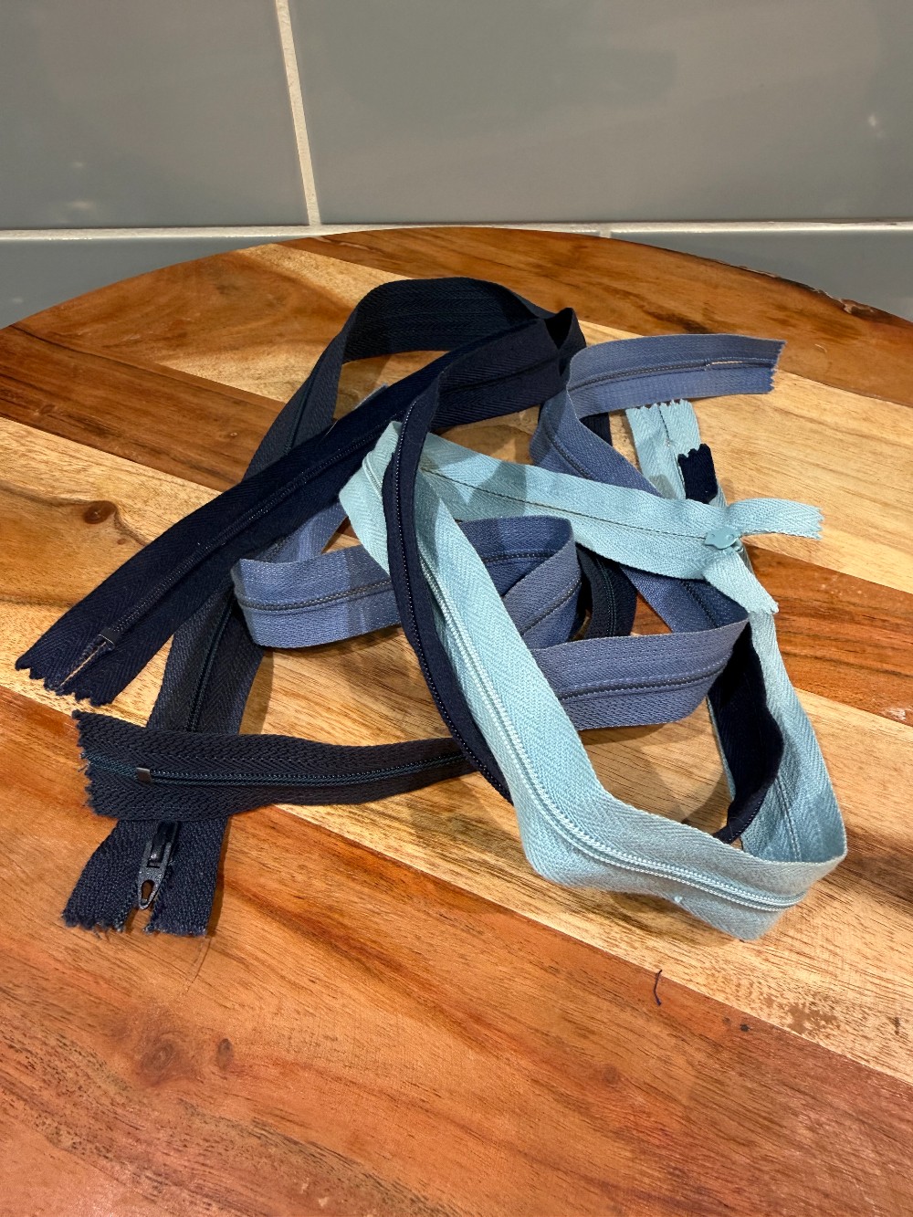 Vintage Lot of Zippers