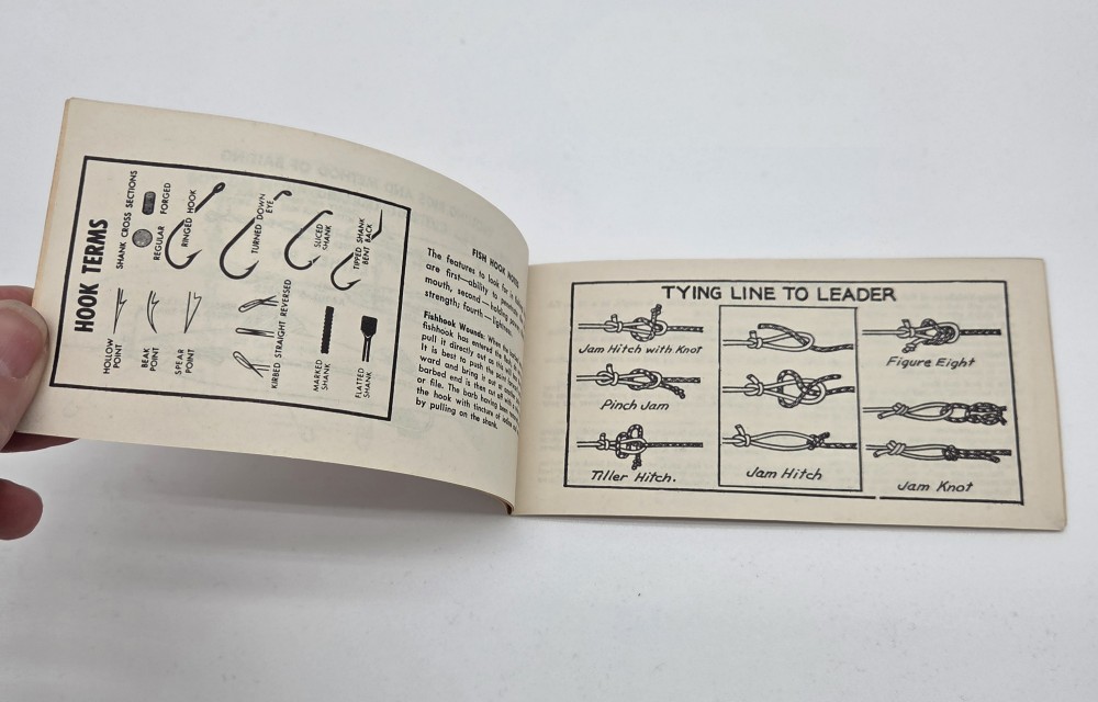 1954 Gettelman Beer Fishing Guide