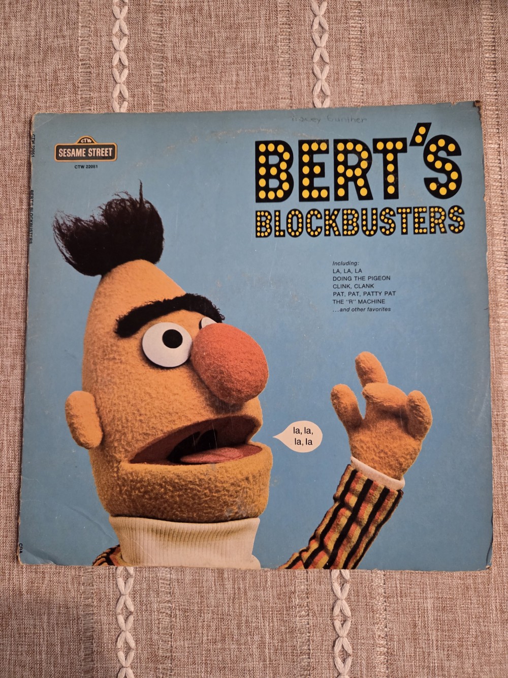 VTG Bert's Blockbusters Album