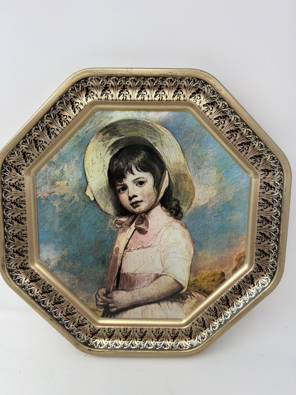 Vintage Tin Miss Willoughby Print