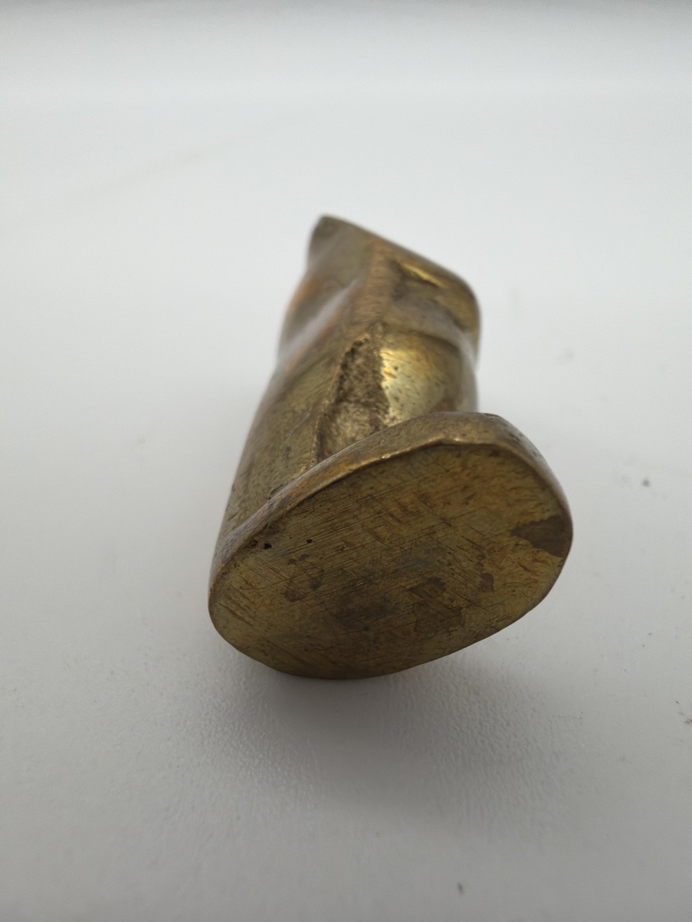 Mini Vintage Brass Owl