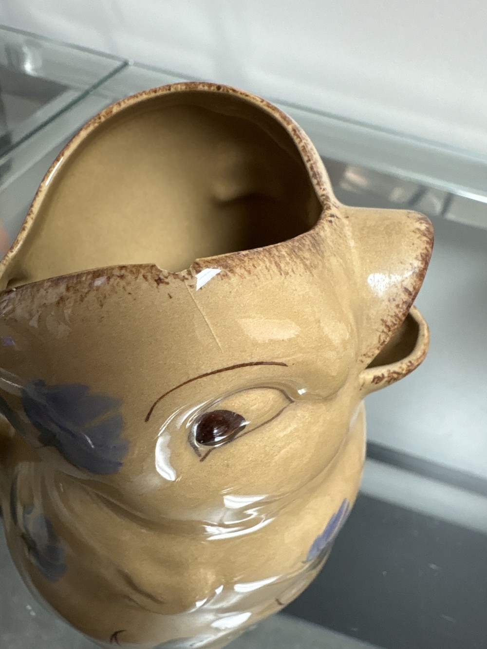 VTG Church Field Artware Duck Pitcher