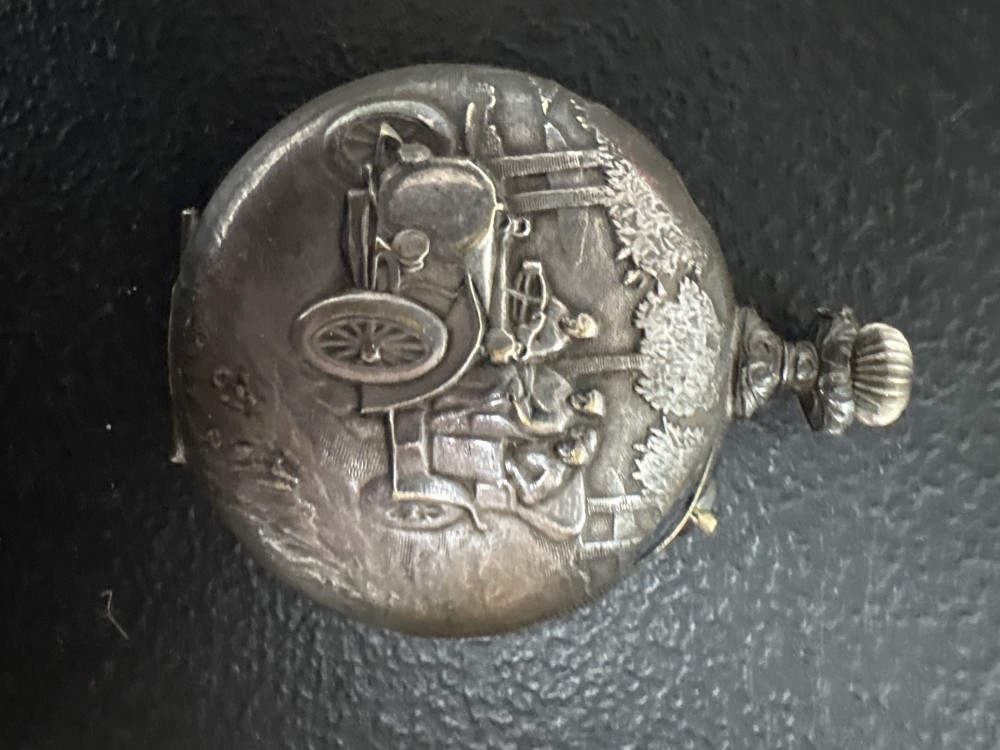 Geneve Regulator Qualite Superieure Pocket Watch As-is