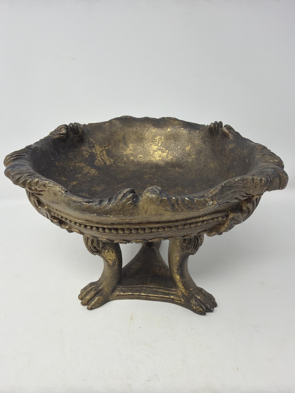 Vintage Footed Decorative Bowl