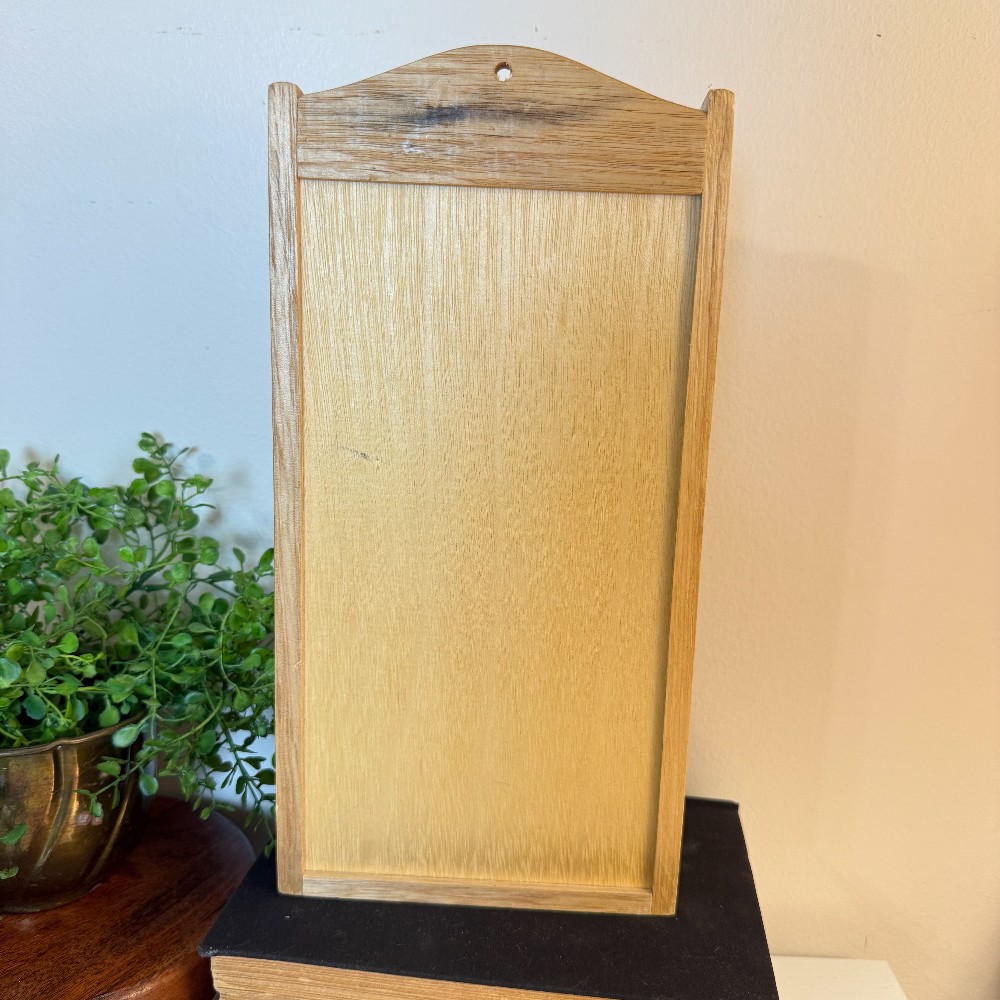 Wood Wall-Mount Letter Organizer