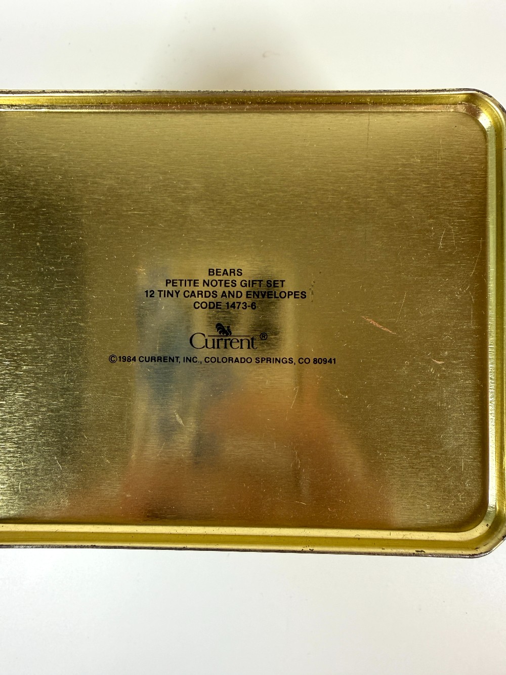 Bears Metal Tin
