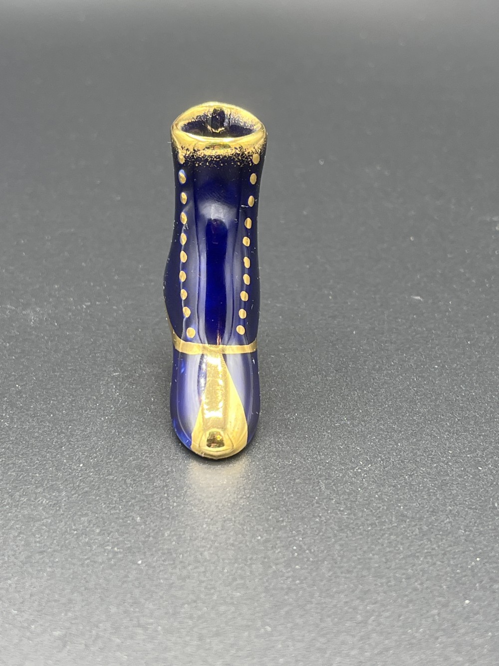 Antique Limoges Victorian-style boot