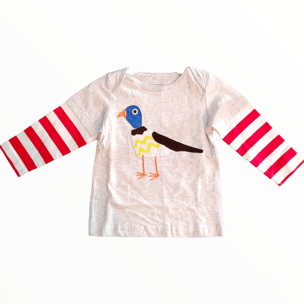 Bird Applique Shirt
