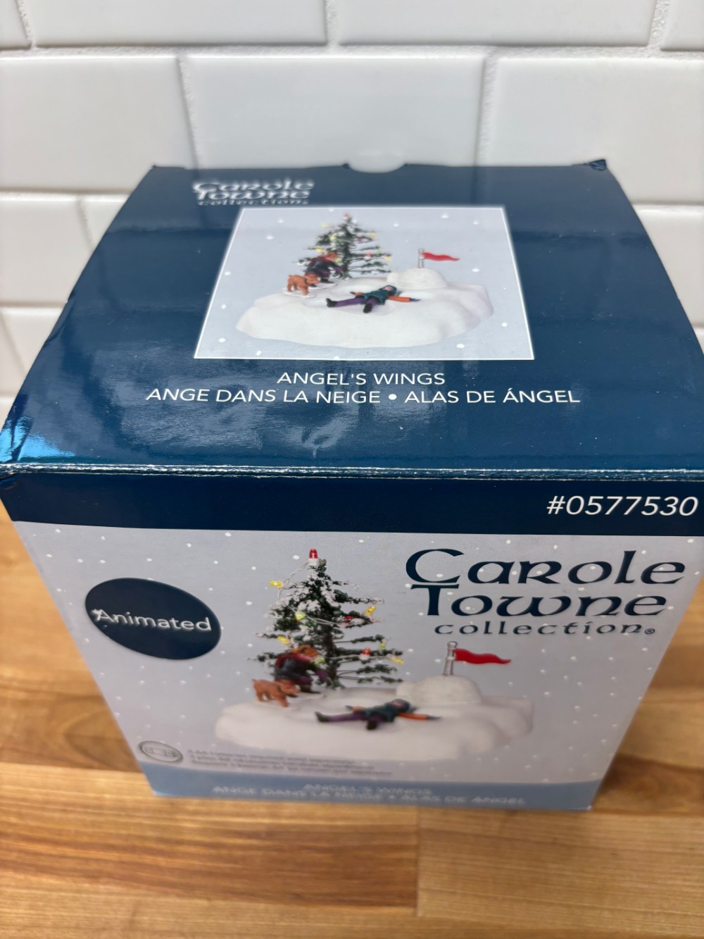 Angels Wings Animated Lighted Christmas Village Accessory Lemax Carole Towne 0577530