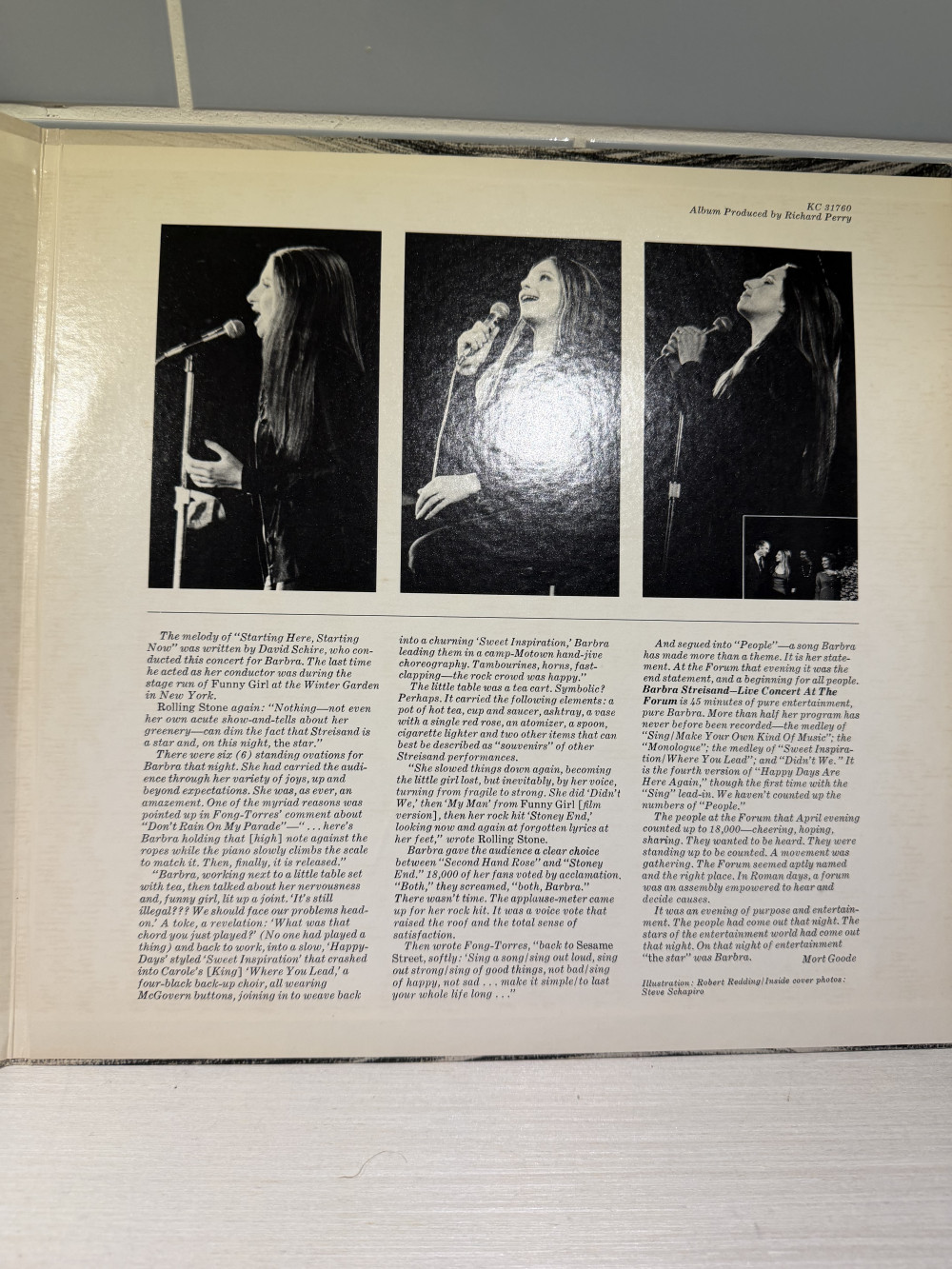 Barbra Streisand – Live Concert at the Forum (1972) Vinyl