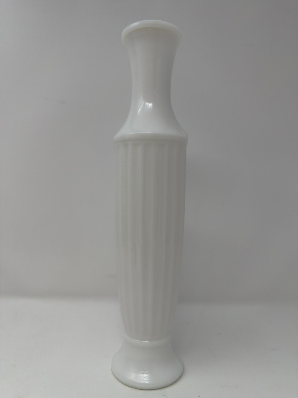 Vintage White Milk Glass Vase