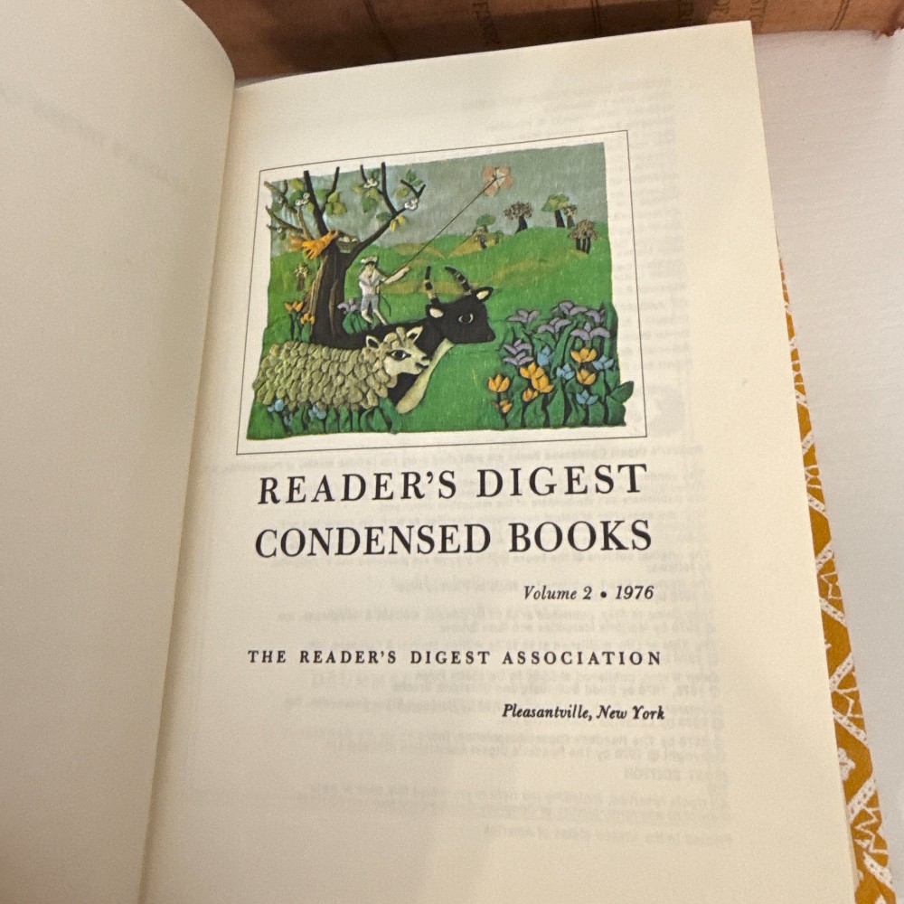 Reader's Digest Condensed Books Vol. 2 1976