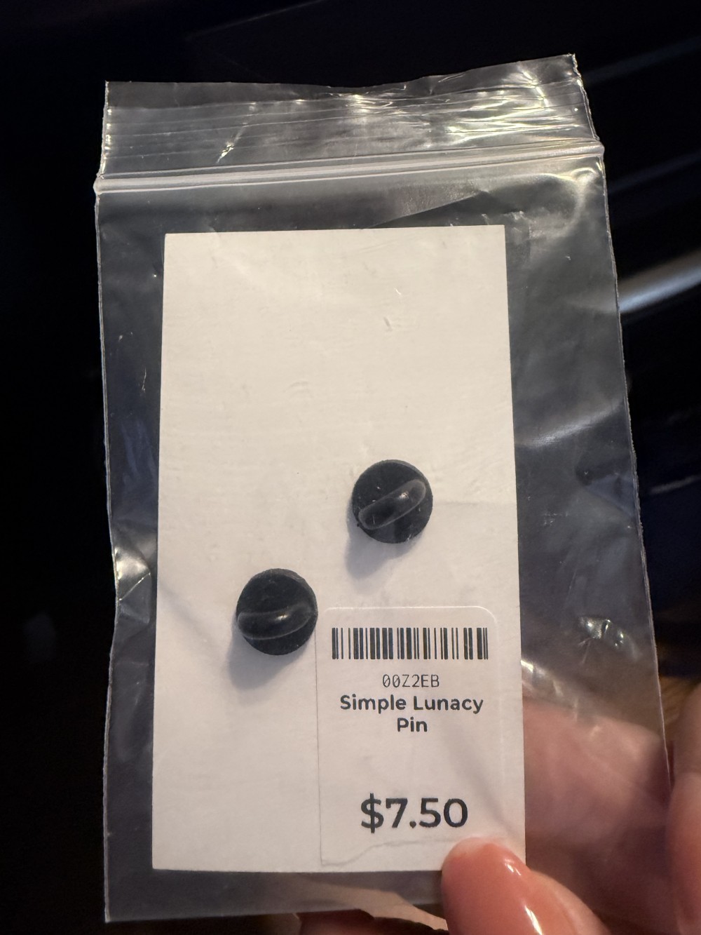 Simple Lunacy Pin