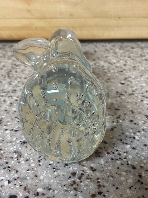 Hand Blown Heavy Glass Angel