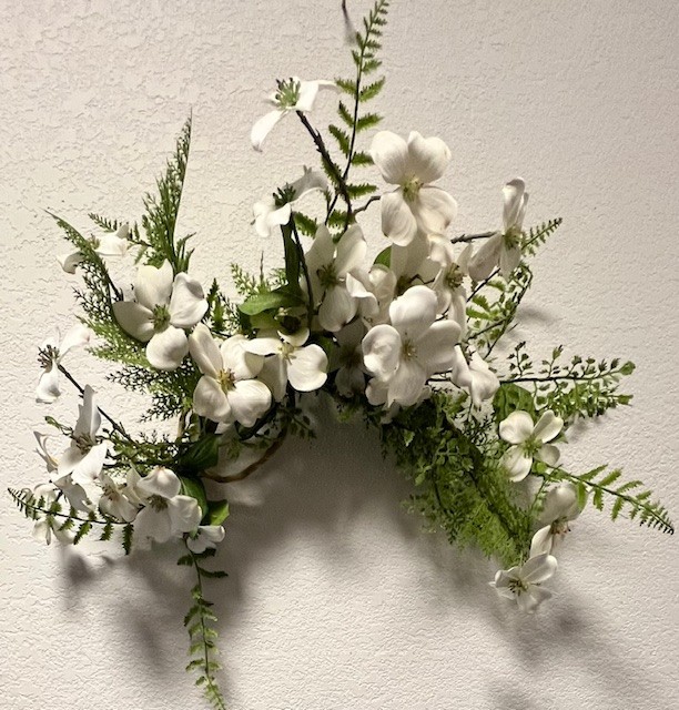 🏁Spring White Flower Décor