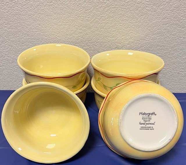 🏁Set of 6 Pfaltzgraff Soup/Cereal Bowls