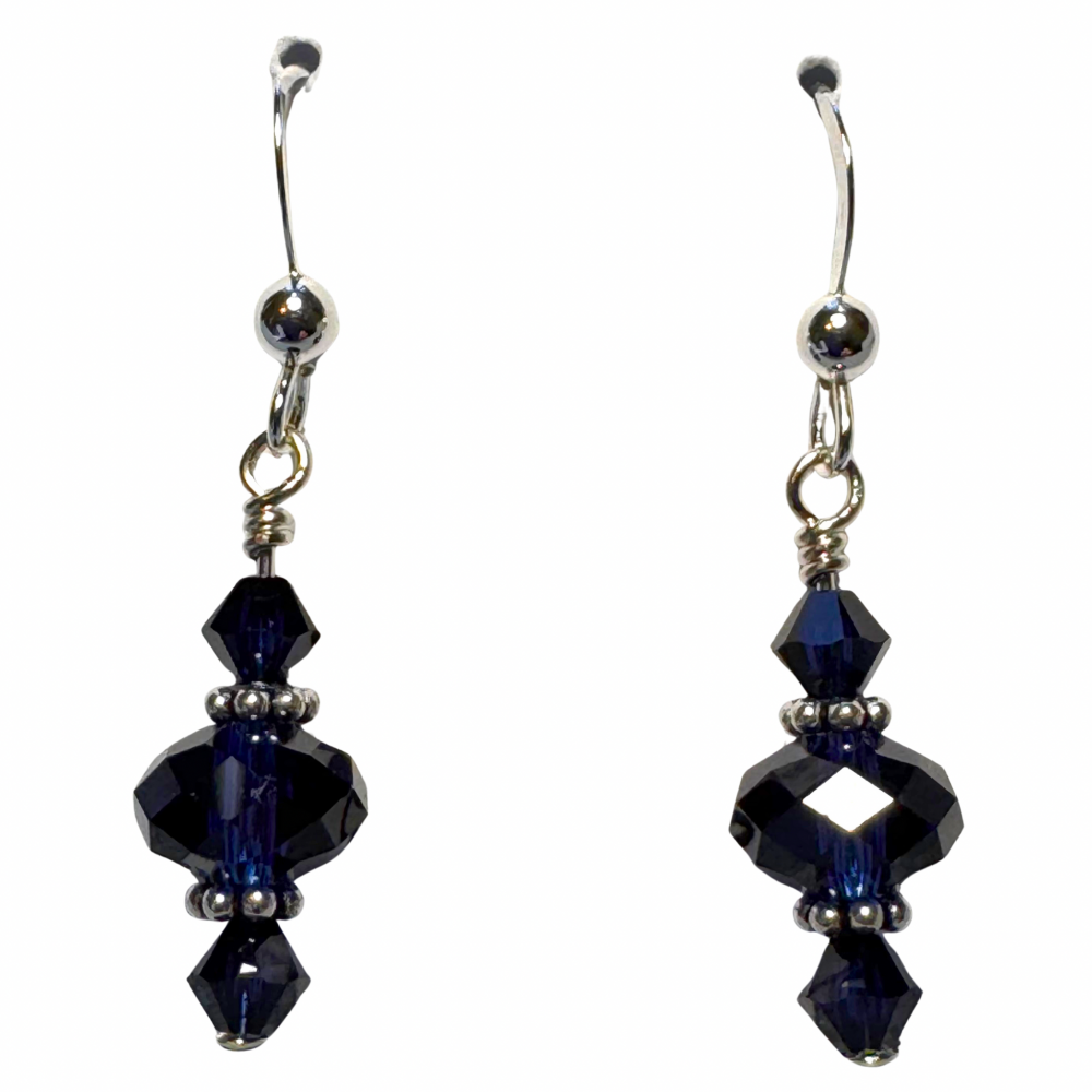 Briolette Swarovski Crystal Earrings