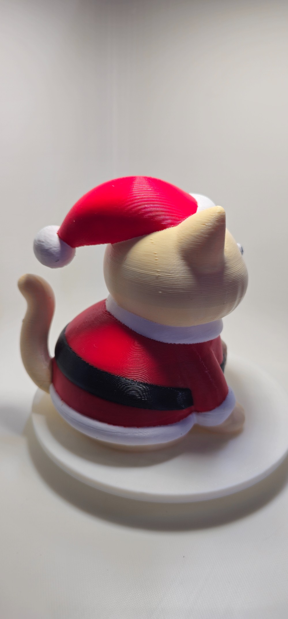 100mm Tan Santa Cat